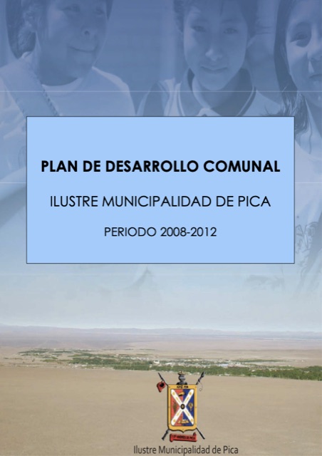 Portada de PLADECO 2008-2012